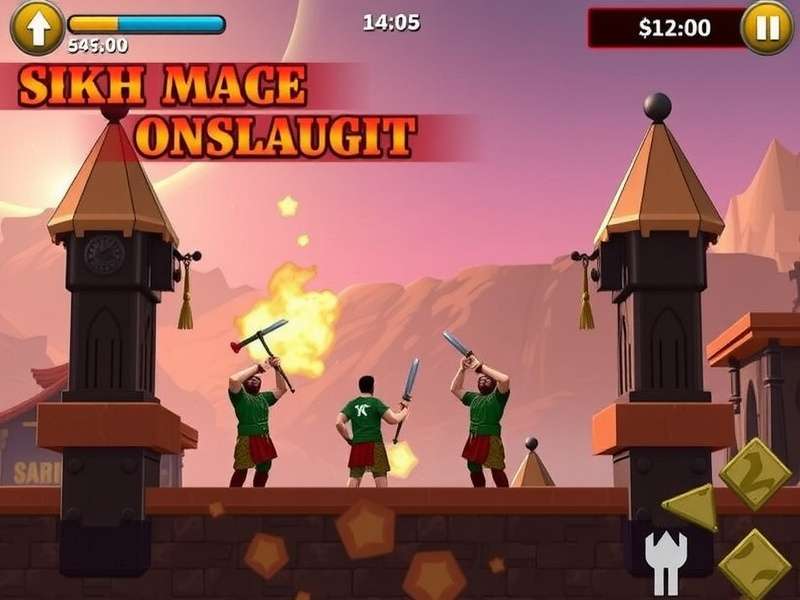 Sikh Mace Onslaught Game Screenshot